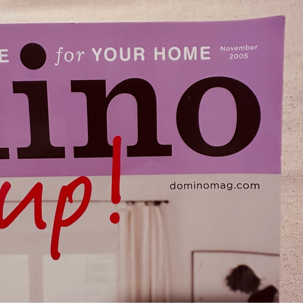 Domino | Magazine | Domino Magazine November 2005 with Ashley Edwards - Picture 2 of 9